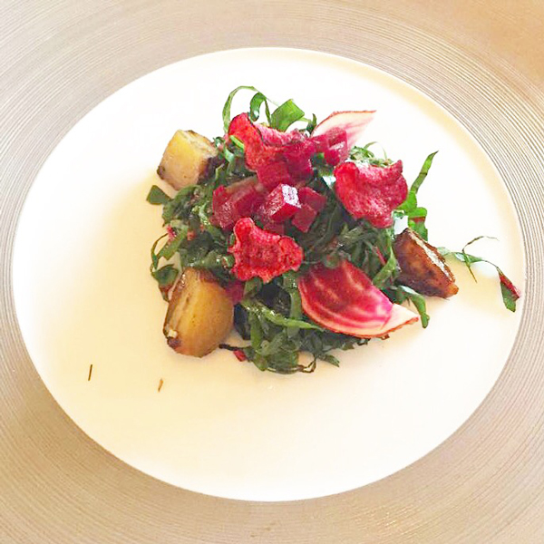 thyme-basted-beet-with-truffle-and-pine syrup