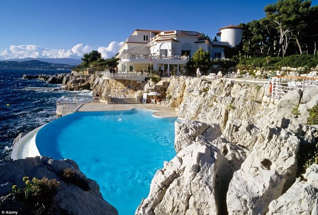 The beautiful Hotel du Cap