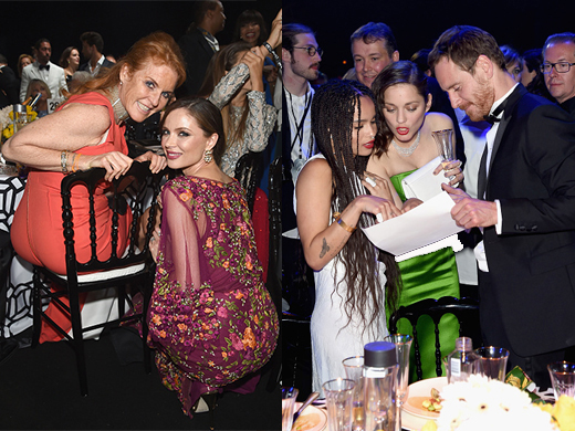 AMFAR 2015 Cannes Sarah Ferguson Georgina Chapman Zoe Kravitz Marion Cotillard Michael Fassbender